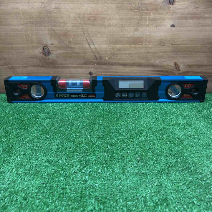 【中古品】 シンワ測定 デジタルレベル ブルーレベル Pro2 75317 マグネット付き 450mm 【鴻巣店】