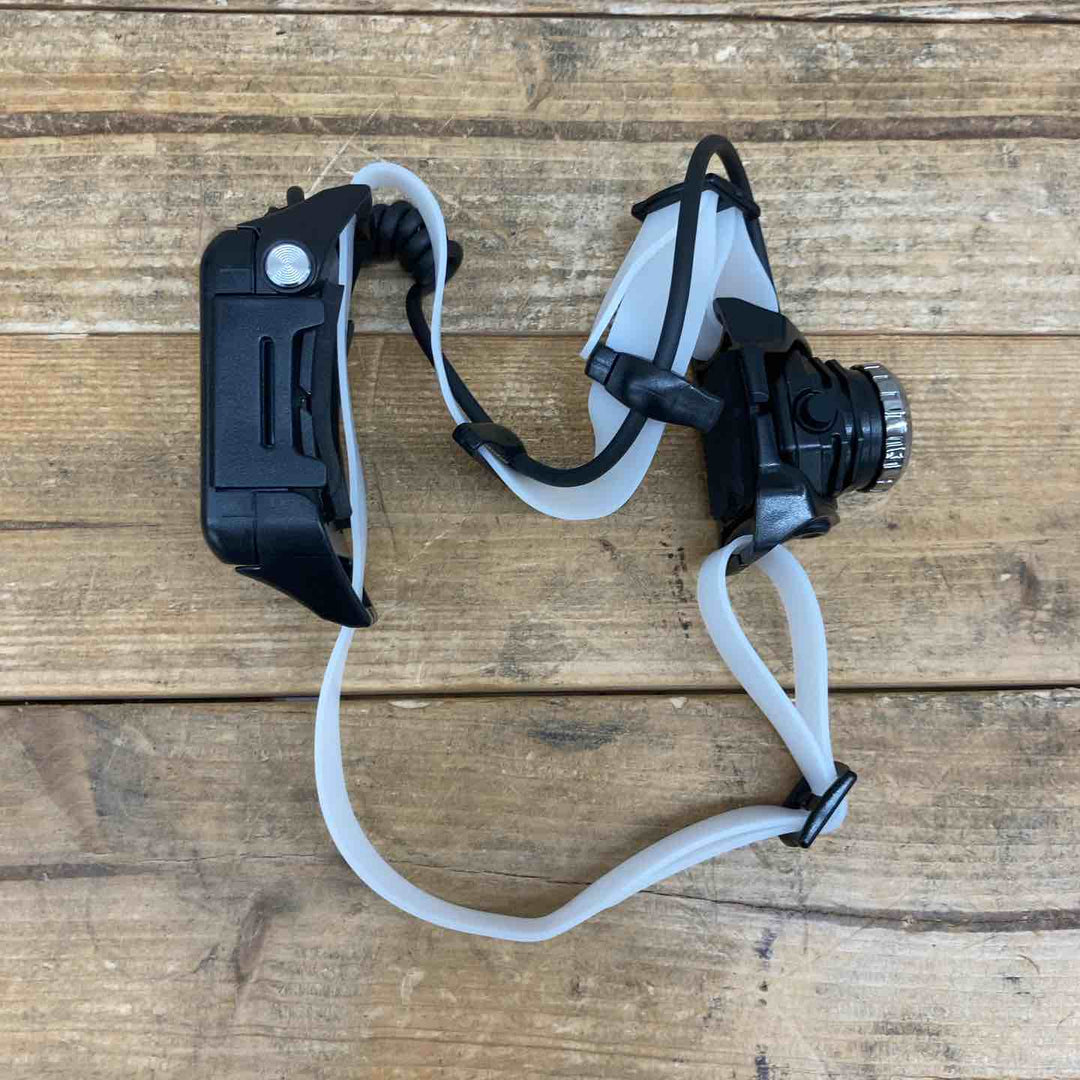 GENTOS LED ヘッドライト USB充電式  GH-101RG ANSI規格準拠 ブラック 【東大和店】