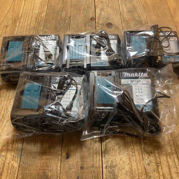 マキタ 急速充電器 DC18RF 5個セット 【所沢店】