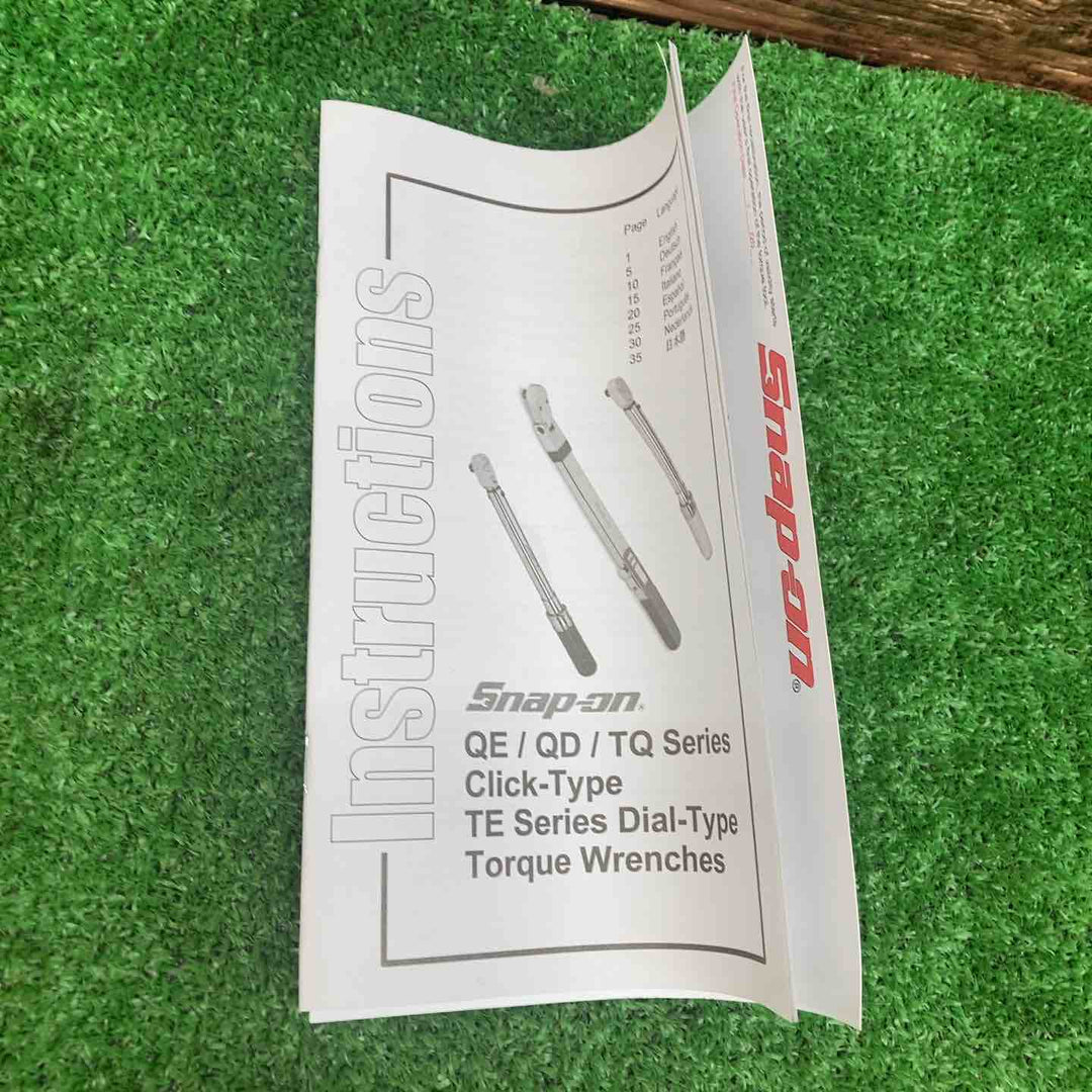 スナップオン/Snap-on 1/2sqトルクレンチ QE3RN350G【川越店】