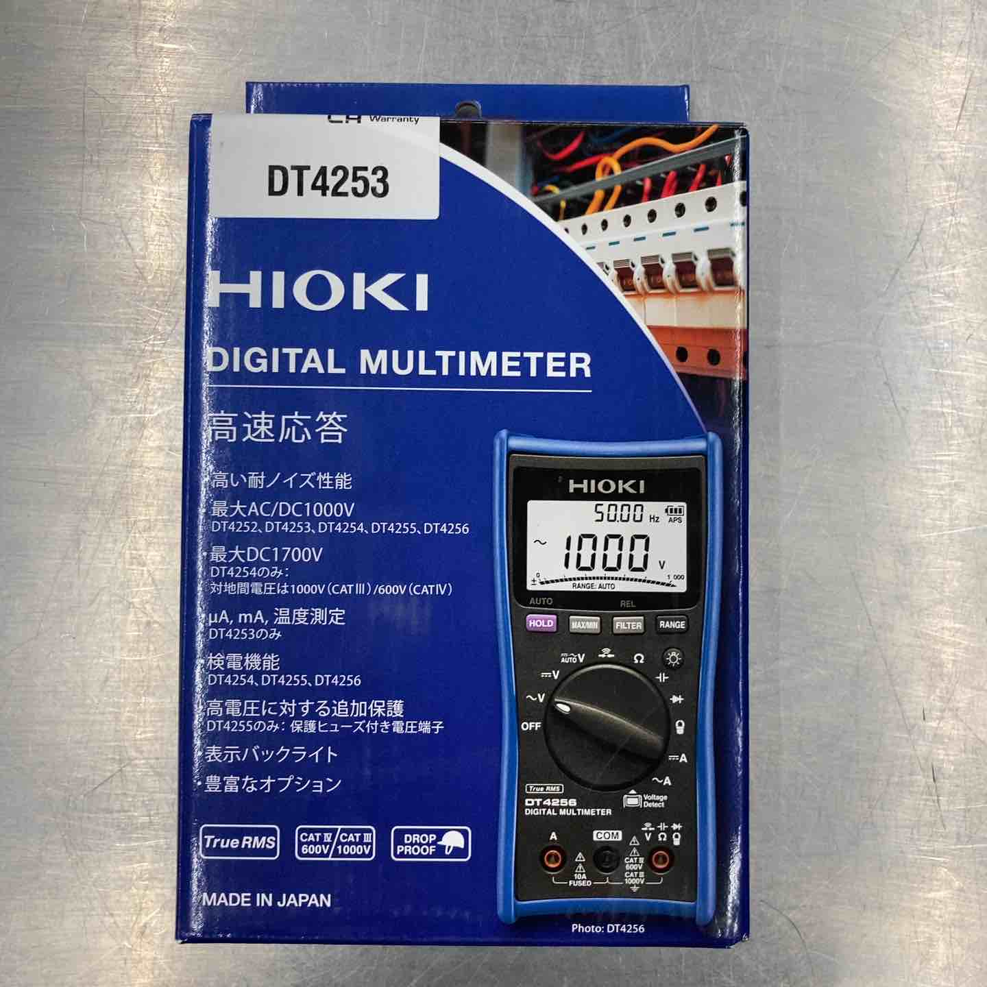◇HIOKI(日置電機) デジタルマルチメーター DT4253【所沢店