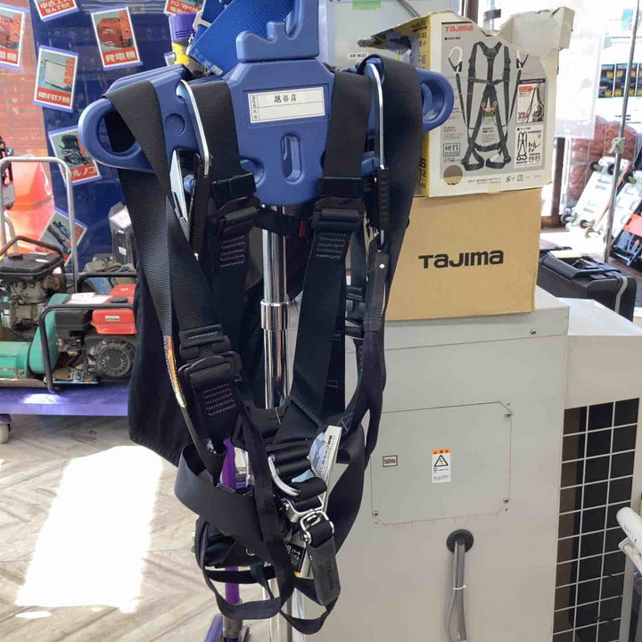 TAJIMA タジマ ハーネスセット GS112 平綱 ダブルランヤード M 黒 未使用保管品 外装破れ 【越谷店】