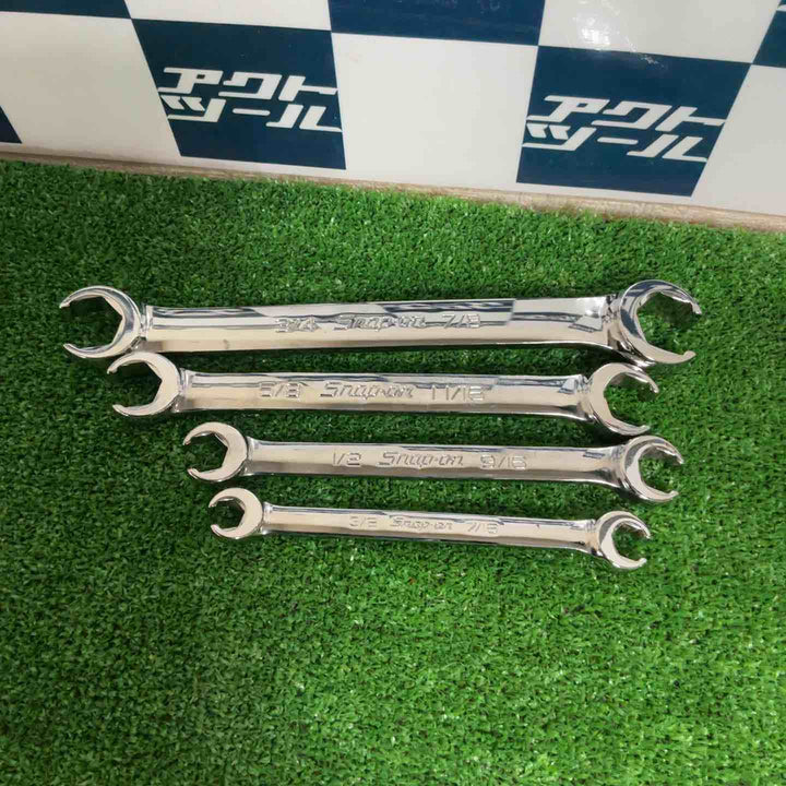 スナップオン(Snap-on) フレアナットレンチ RXFS1214B/RXFS1618B/RXFS2022B/RXFS2428B 4点セット【草加店】