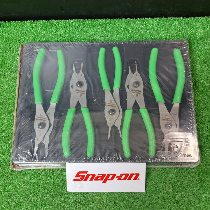 〇Snap-on スナップリングプライヤーセット SRPCR105G グリーン【岩槻店】