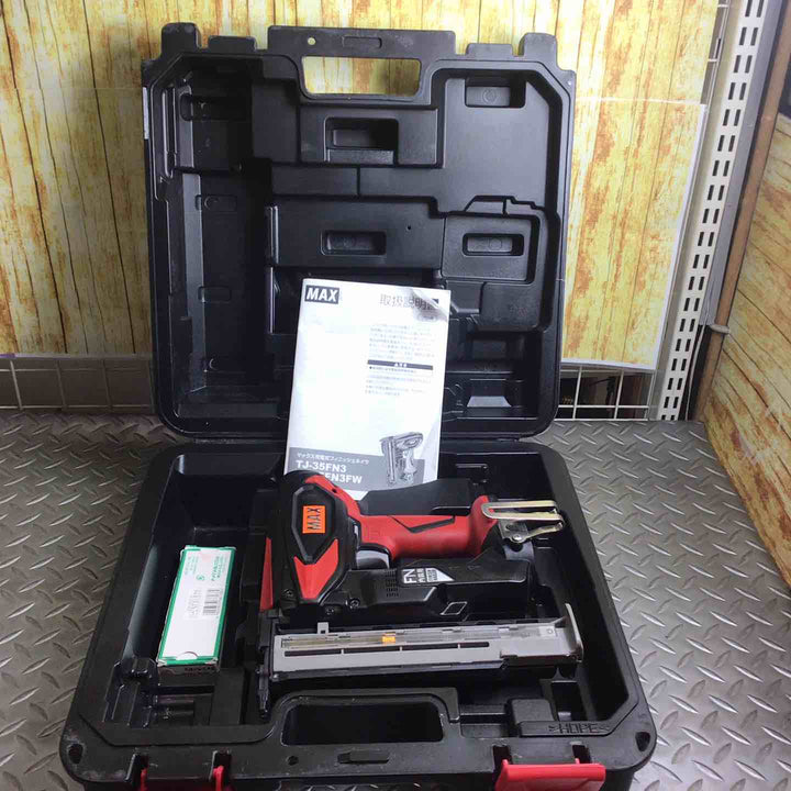 マックス(MAX) コードレスフィニッシュネイラ TJ-35FN3(本体のみ) 内装用【川崎店】