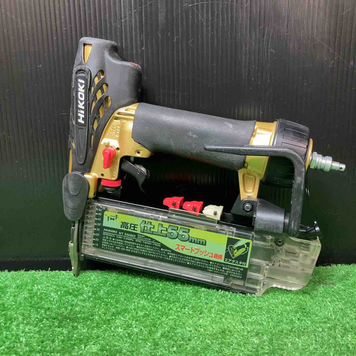 ★ハイコーキ(HIKOKI ※旧:日立工機) 高圧フィニッシュネイラ NT55HM2 本体のみ【岩槻店】