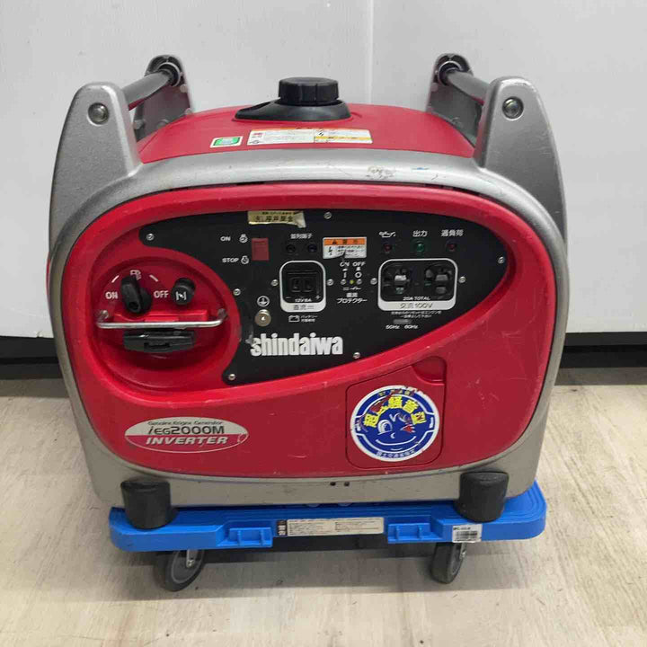 ★新ダイワ(Shindaiwa) インバーター発電機 IEG2000M-Y【川越店】