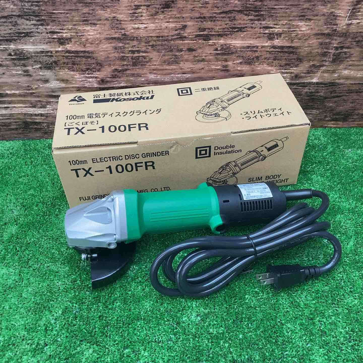 ◇富士製砥(Kosoku) 100mmディスクグラインダ TX-100FR【川越店】