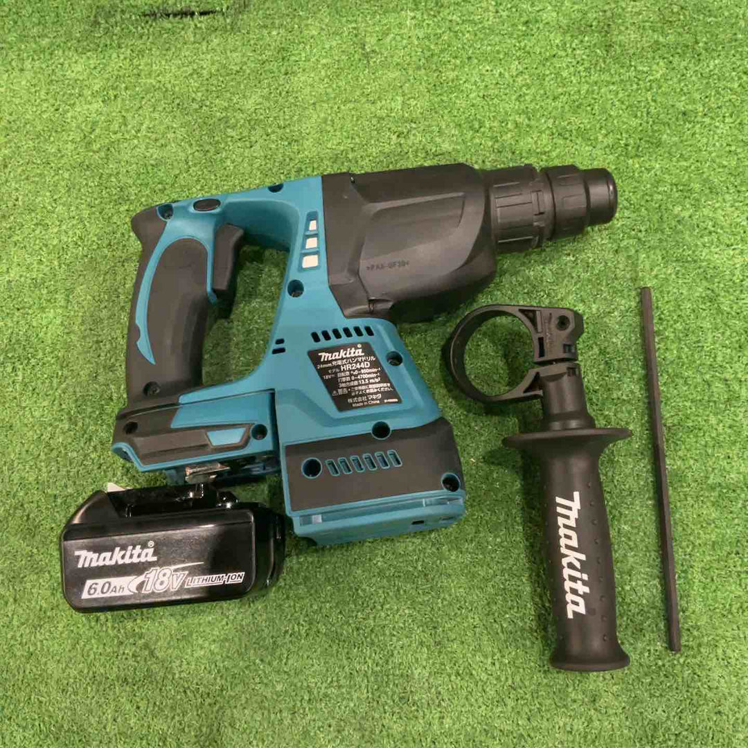 ★マキタ(makita) コードレスハンマドリル HR244DRGX 18V フルセット 動作確認済【川口店】