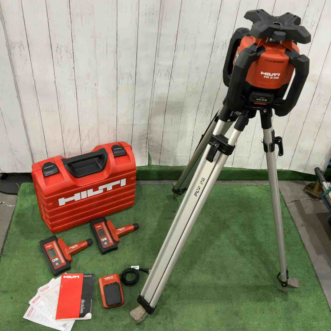 【店頭受取り限定】★ヒルティ(Hilti) コードレス回転レーザー PR 2-HS A12 動作確認済【川口店】
