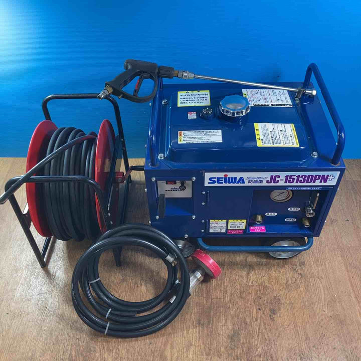 【店頭受取り限定】★精和産業(SEIWA) エンジン高圧洗浄機 JC-1513DPN+【岩槻店】