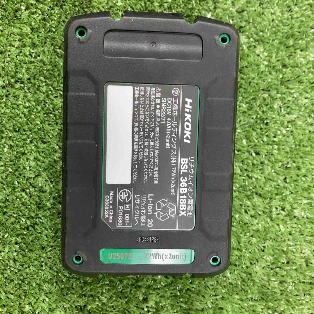 ★ハイコーキ(HIKOKI ※旧:日立工機) リチウムイオンバッテリー 36V/4.0Ah BSL36B18X【川崎店】