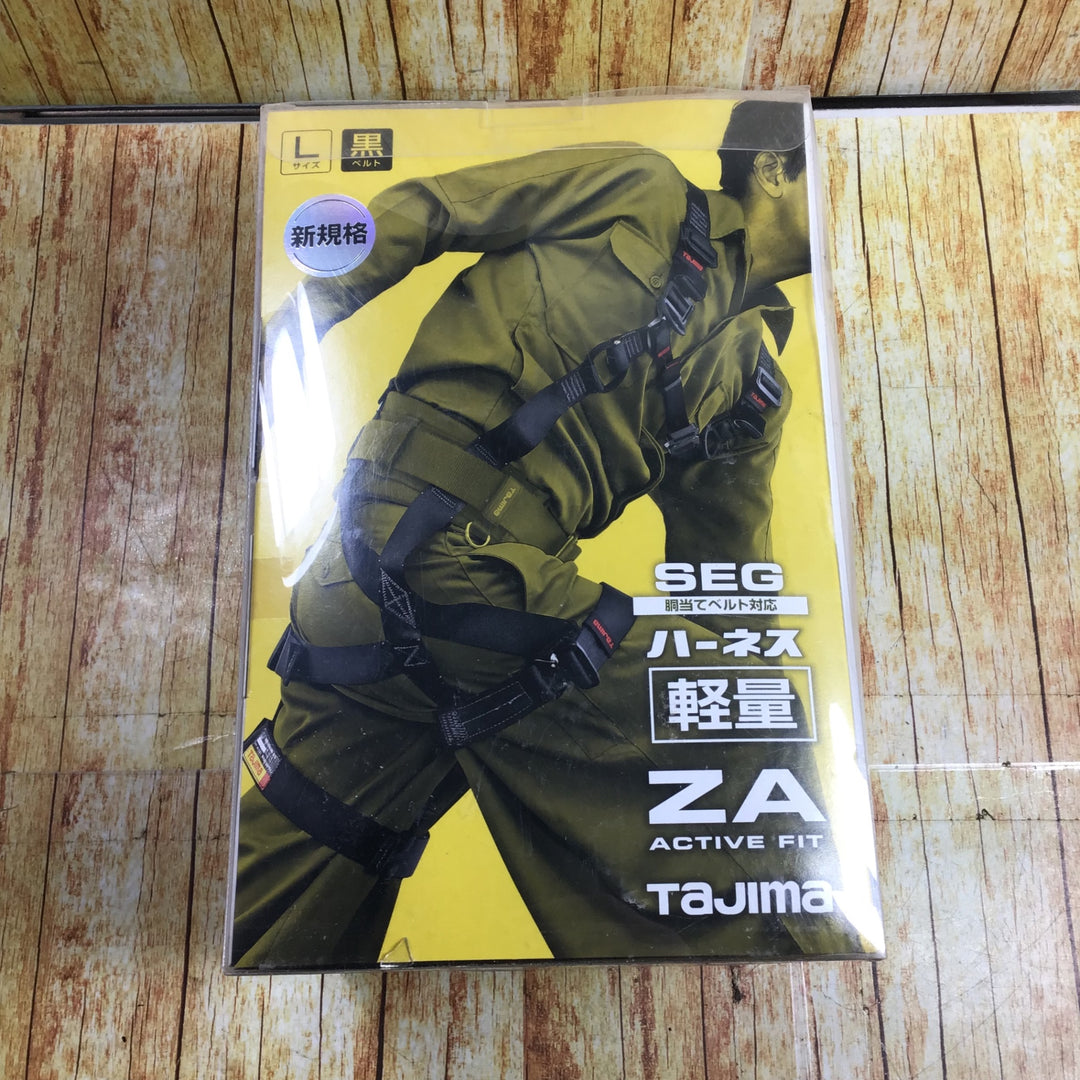 □タジマ(Tajima) ハーネスZA 黒 Lサイズ AZAL-BK【川崎店】