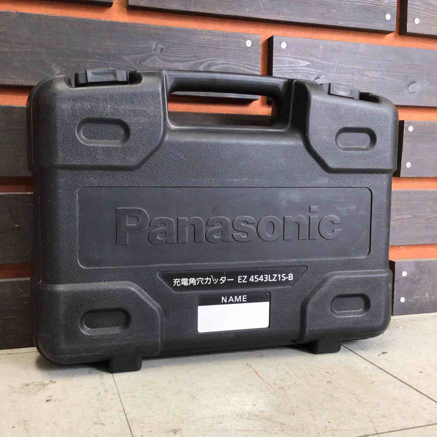 【中古】パナソニック Panasonic EZ4543LE1S-B 充電角穴カッター バッテリ×1・充電器付き【ハンズクラフト佐賀】 中古品】 パナソニック/Panasonic コードレス角穴カッター EZ4543LZ1S