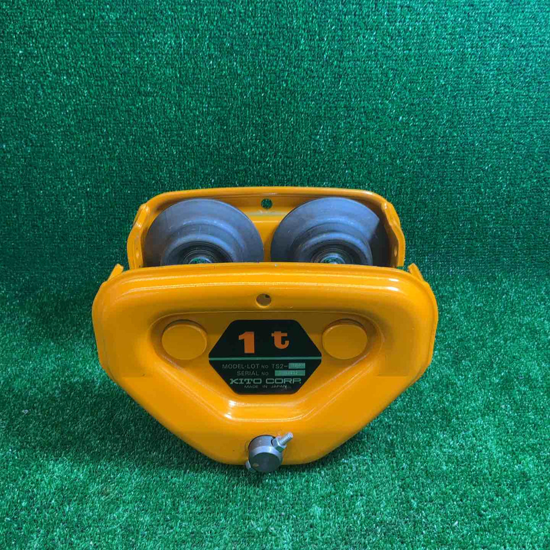 【中古品】 キトー ユニバーサルトロリ TSP形 プレントロリ 1.0t CB用 TSP010C 【藤沢店】