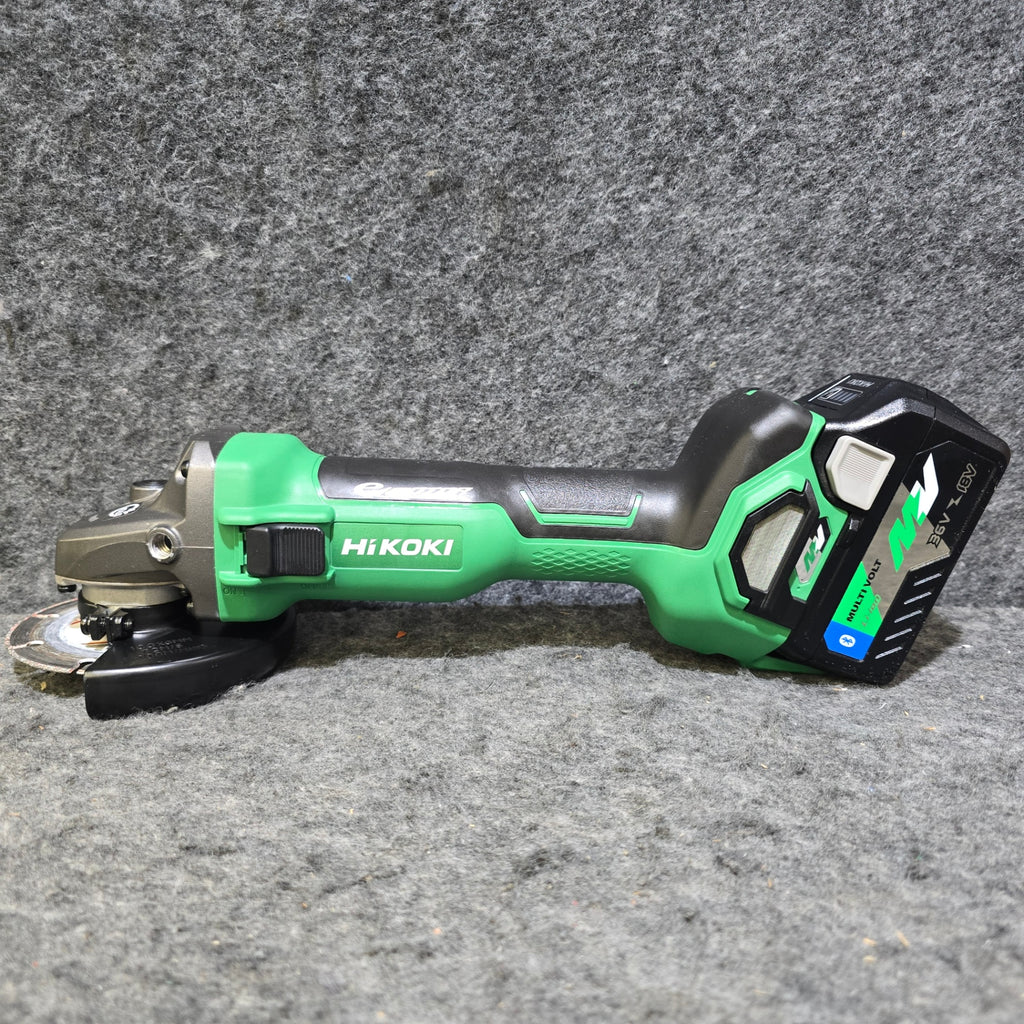 中古品・バッテリ付き！】ハイコーキ(HIKOKI ※旧:日立工機) 100mm 