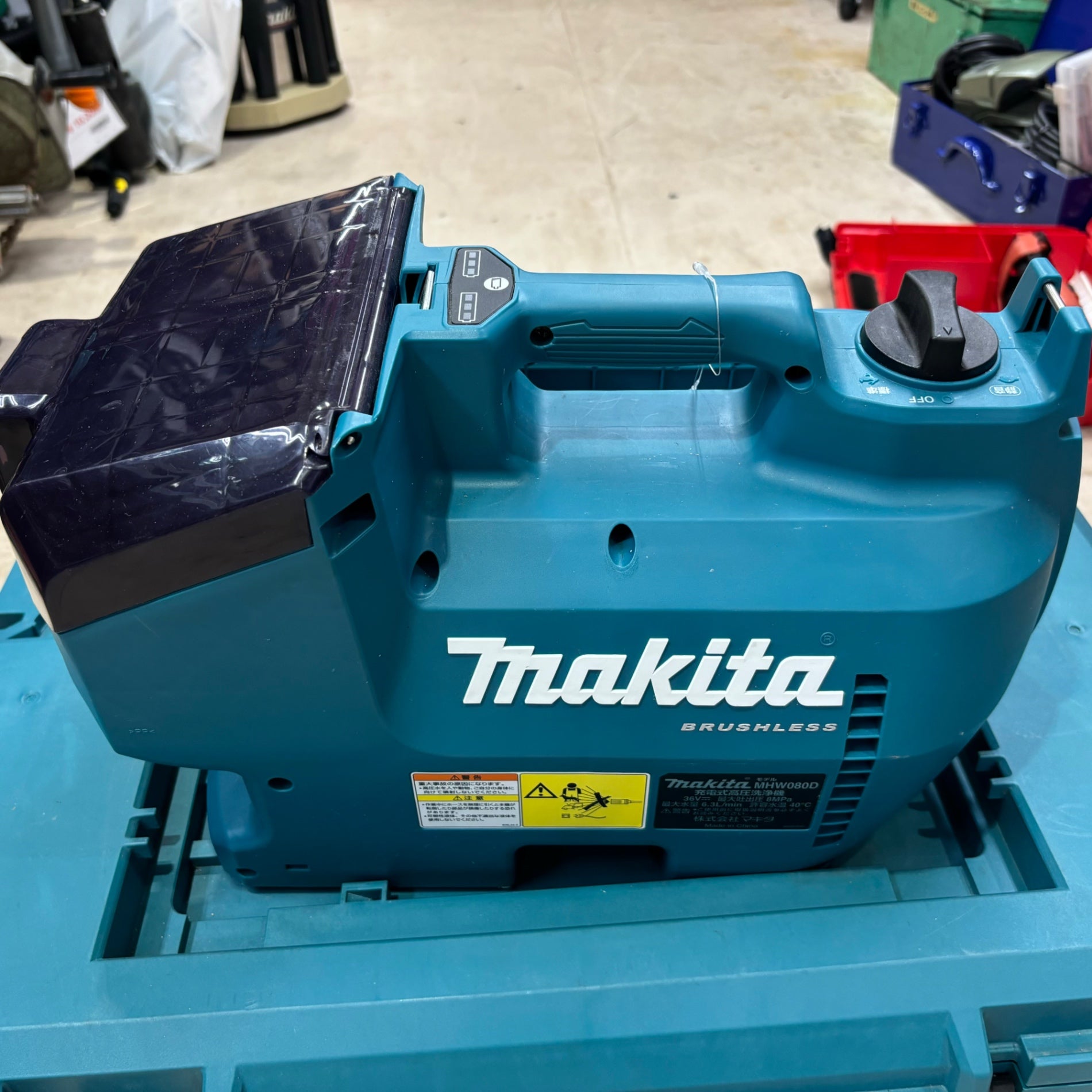 ■未使用品■マキタ(makita)コードレス充電式高圧洗浄機 MHW080DZK マキタ/makita コードレス高圧洗浄機 MHW080DZK【町田店】 – アクト