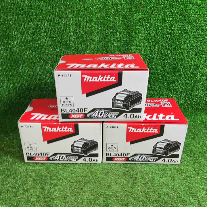 ★マキタ(makita) リチウムイオンバッテリー 40Vmax/4.0Ah BL4040F　３個セット【藤沢店】