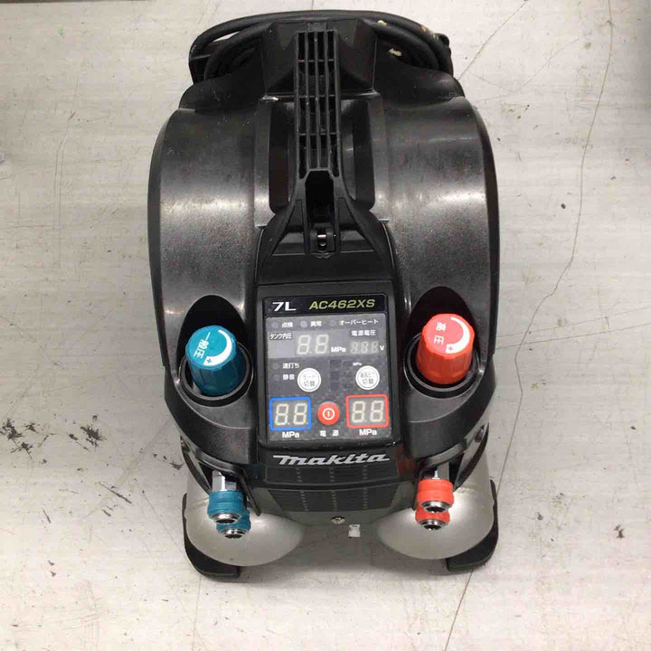 ★マキタ(makita) エアコンプレッサー AC462XS エア充填時間：約4分30秒、ビス2本欠品【戸田店】