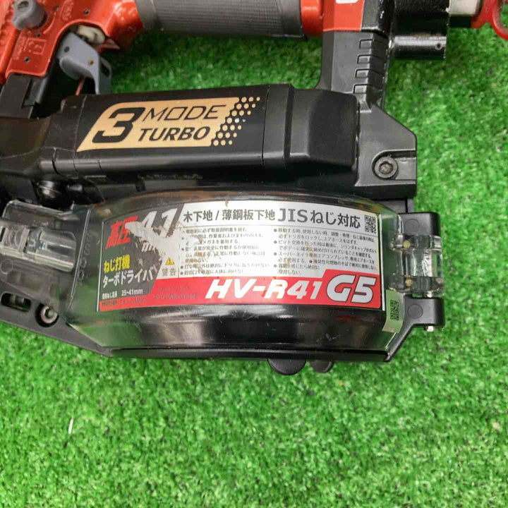 マックス(MAX) 高圧エアネジ打ち機 HV-R41G5-R【川越店】