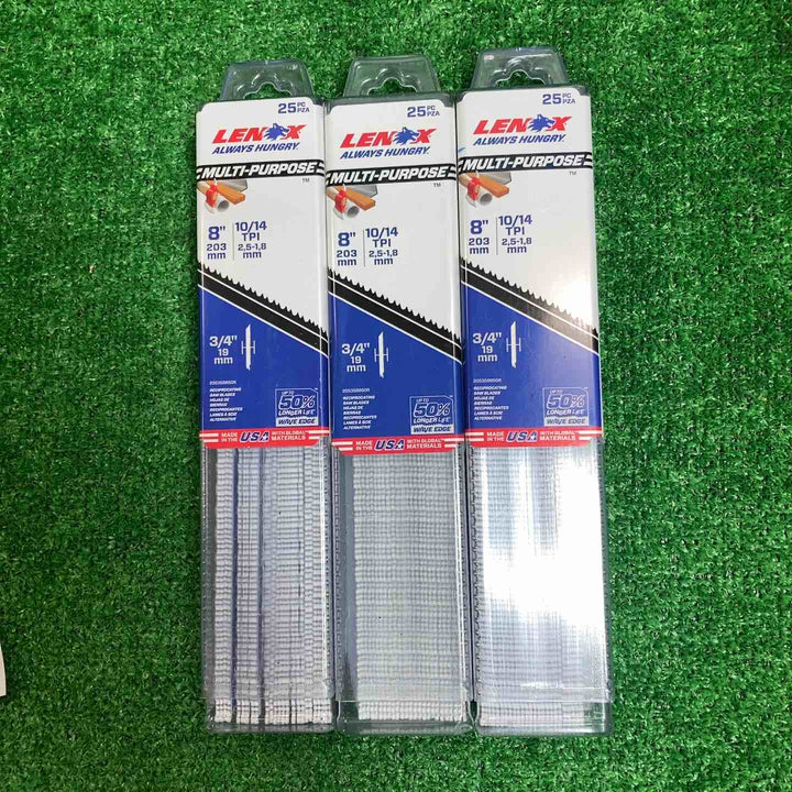 【未使用品】◇レノックス(LENOX) 200mm セーバーソーブレード 25枚入 20535B850R　3個セット【川崎店】