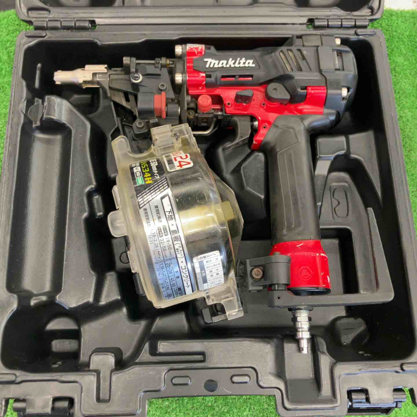 中古品】 マキタ/makita 高圧エア釘打ち機・AN534H 【桶川店