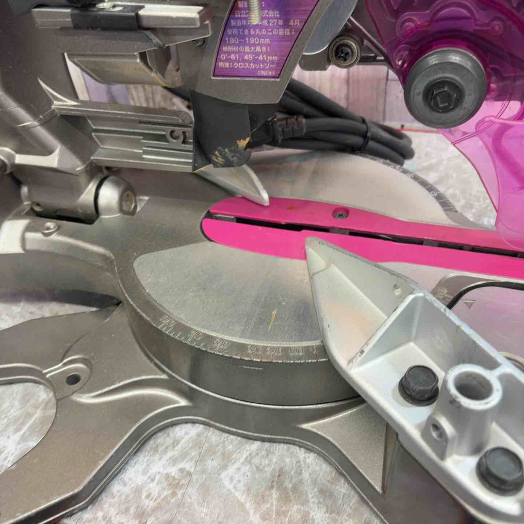 ★ハイコーキ(HIKOKI ※旧:日立工機) 卓上スライド丸のこ C7RSHC【八潮店】