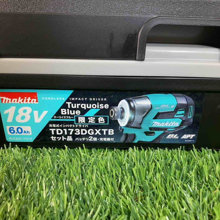 ★マキタ(makita) 18Vコードレスインパクトドライバ TD173DGXTB ターコイズブルー 限定色【戸田店】