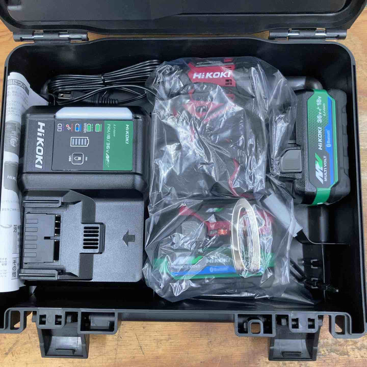 【未使用品】◇ハイコーキ(HIKOKI ※旧:日立工機) コードレスインパクトドライバー フレアレッド  WH36DC(2XPRSZ) 36V フルセット フレアレッド【柏店】