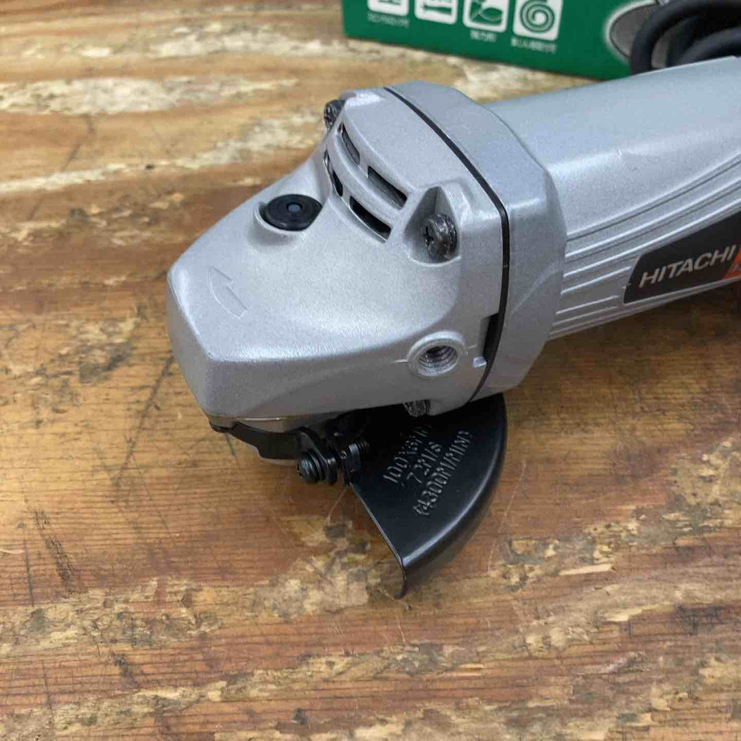 ◇ハイコーキ(HIKOKI ※旧:日立工機) 100mm ディスクラインダー 低速高トルク形 3P可倒式プラグ付 PDH-100J(E)【柏店】