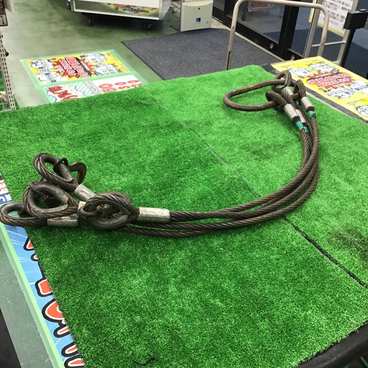 メーカー不明　4点吊りフック　先端フック0.5t　【桶川店】