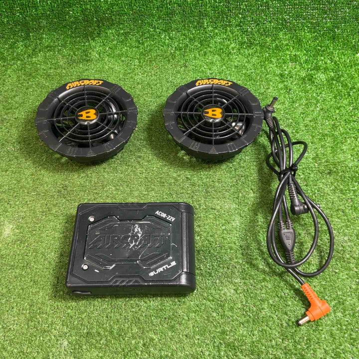 【中古品】 バートル エアークラフト  ファンユニットAC08-1 バッテリーAC08 22V セット 【藤沢店】