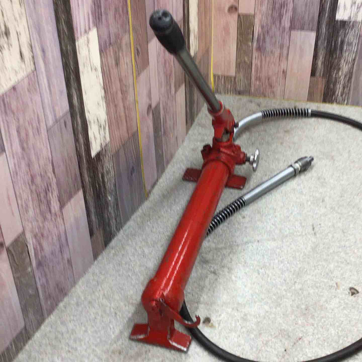 理研 手動油圧ポンプ 型式不明【八潮店】