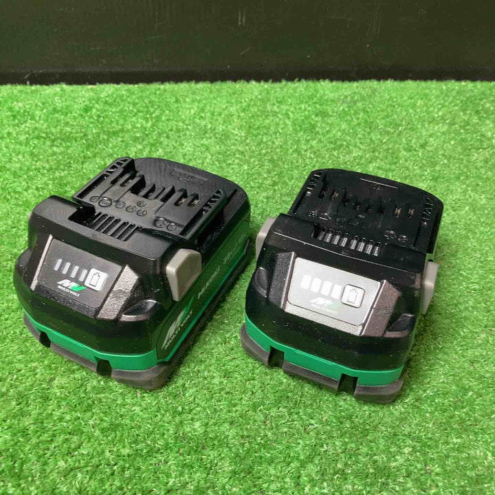 【美品】★ハイコーキ(HIKOKI ※旧:日立工機) コードレスマルノコ C1806DB(2XPZ) 黒鯱チップソー付♪【岩槻店】
