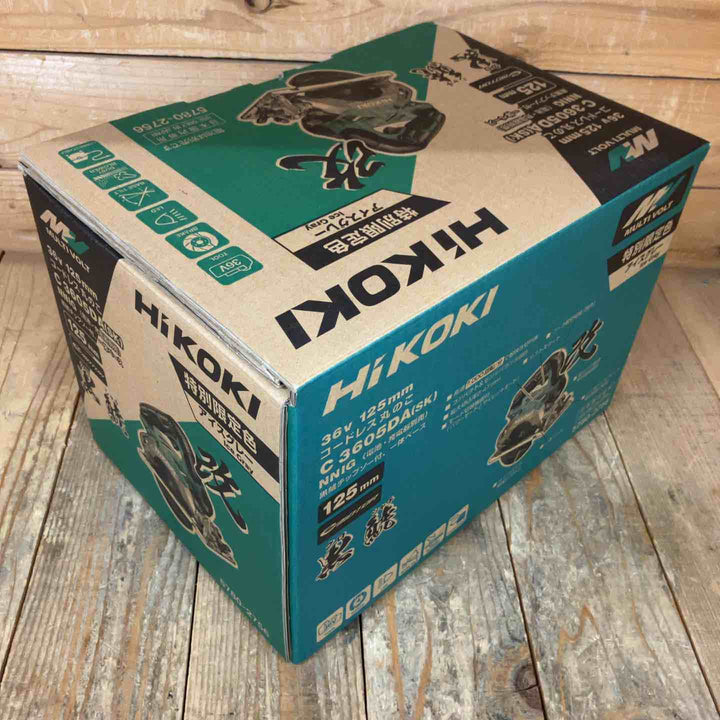 【未使用品】限定色！★ハイコーキ(HIKOKI ※旧:日立工機) コードレス丸ノコ C3605DB(SK)(NNIG)【所沢店】