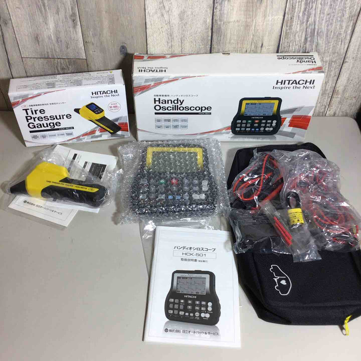 【美品】 HITACHI Handy ハンディオシロスコープ HCK-501 HRHー901B日立 【戸田店】