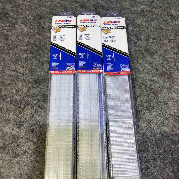 3箱セット レノックス(LENOX) 20491B110R セーバーソーブレード (25枚入) 300mm【桶川店】