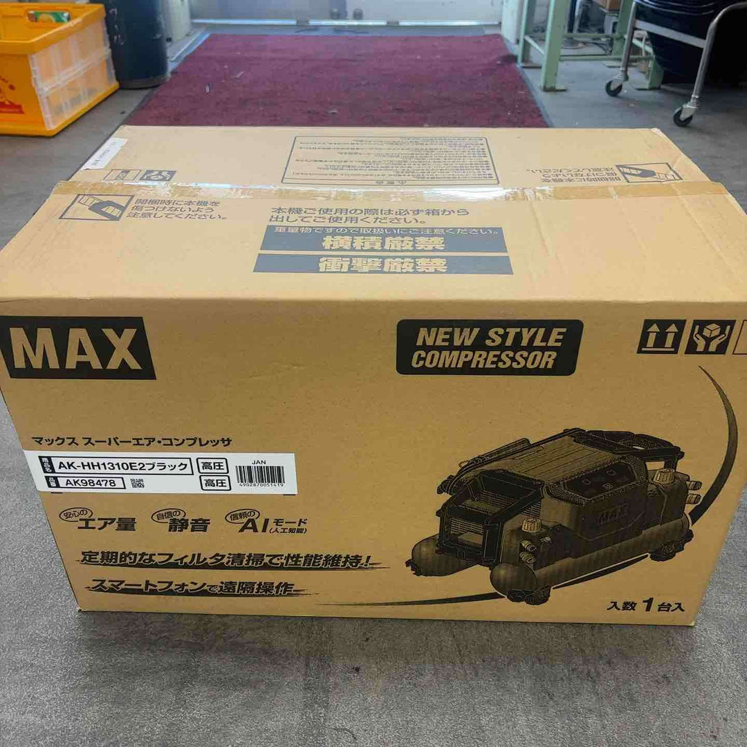 ★マックス(MAX) 高圧専用エアコンプレッサー AK-HH1310E2_ブラック【川崎店】