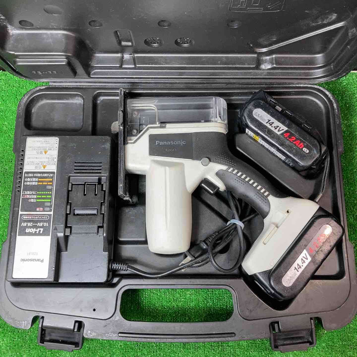 ◇パナソニック(Panasonic) コードレス角穴カッター EZ4543LS2S-B【岩槻店】