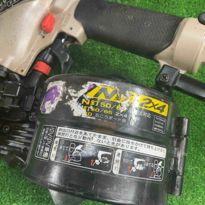 ★ハイコーキ(HIKOKI ※旧:日立工機) 常圧エア釘打ち機 NV65AJ【草加店】