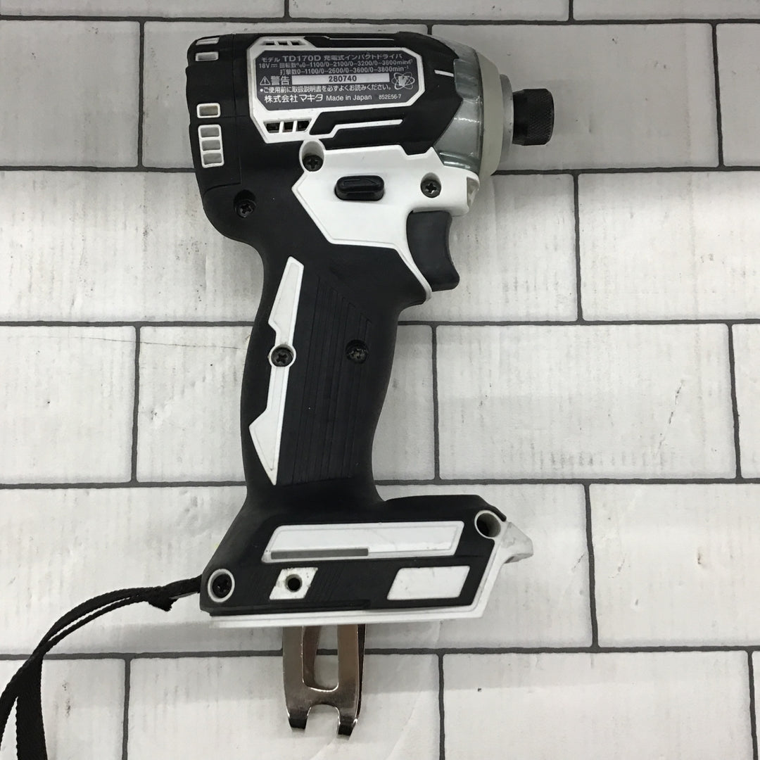 ★マキタ(makita) コードレスインパクトドライバー TD170DRGXW【所沢店】