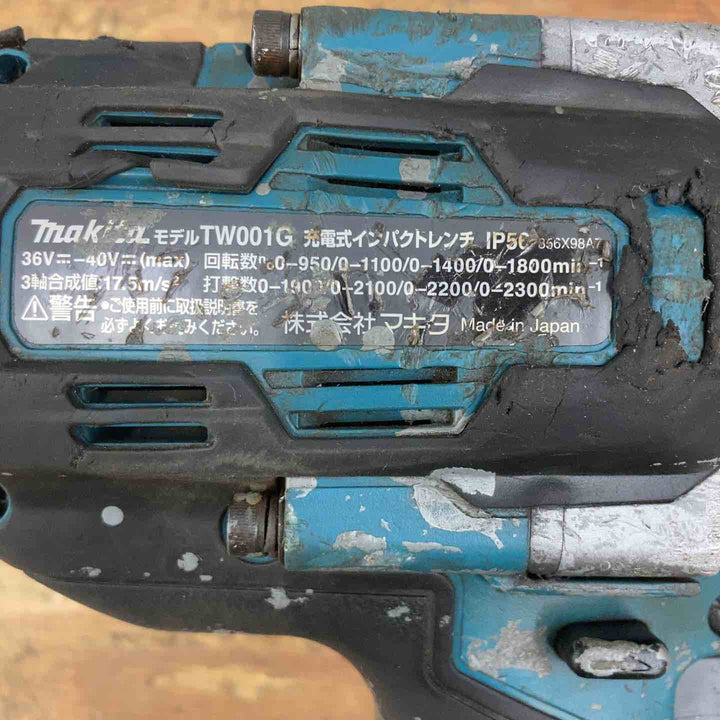 【中古品】★マキタ(makita) コードレスインパクトレンチ TW001GRDX 40V フルセット【柏店】