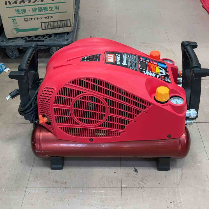 ★マックス(MAX) エアコンプレッサー AK-HL1270E2_レッド【草加店】