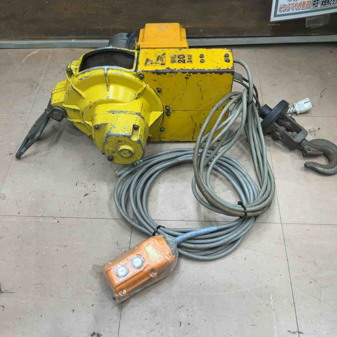 ◇トーヨーコーケン(TKK) ベビーホイスト BH-400  電動ウインチ(ワイヤー)【草加店】