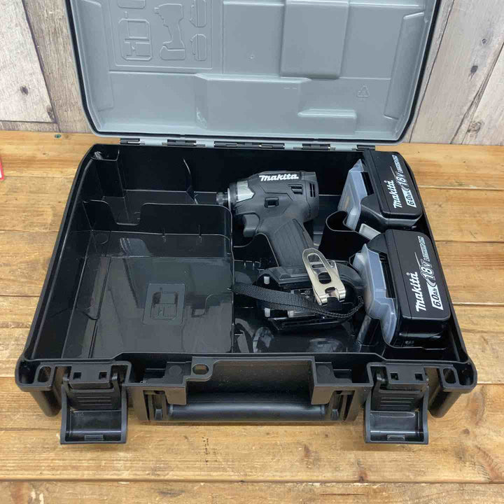 【未使用店頭展示品】 マキタ(makita) 18V コードレスインパクトドライバー TD173DXB 充電器無し セット品 【東大和店】