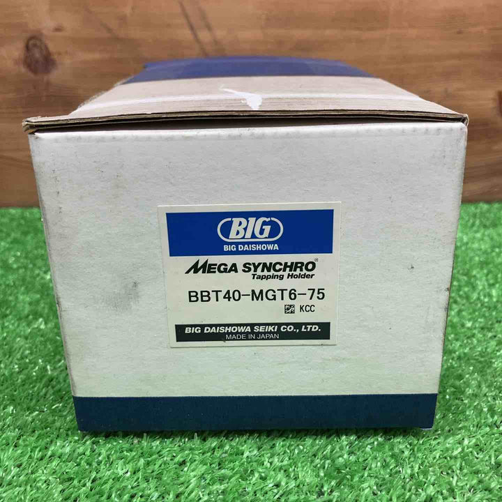 【未使用品】 大昭和精機/DAISHOWA メガシンクロタッピングホルダ BBT40-MGT6-75 【鴻巣店】
