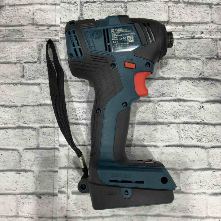 ◇ボッシュ(BOSCH) コードレスインパクトドライバー (6.0Ahバッテリー2個・充電器・キャリングケース付) GDR18V-200C6【川口店】