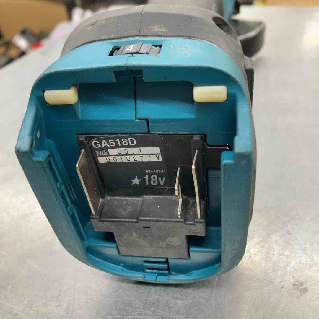 ☆マキタ(makita) 125mmコードレスディスクグラインダ GA518DZ【戸田店】