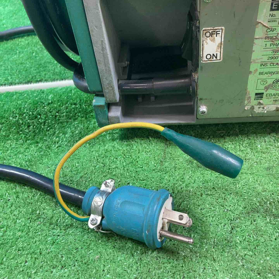 ◇エバラ(荏原製作所) 送風機 APM6 ポータブルファン 約4Mのダクト付き【岩槻店】