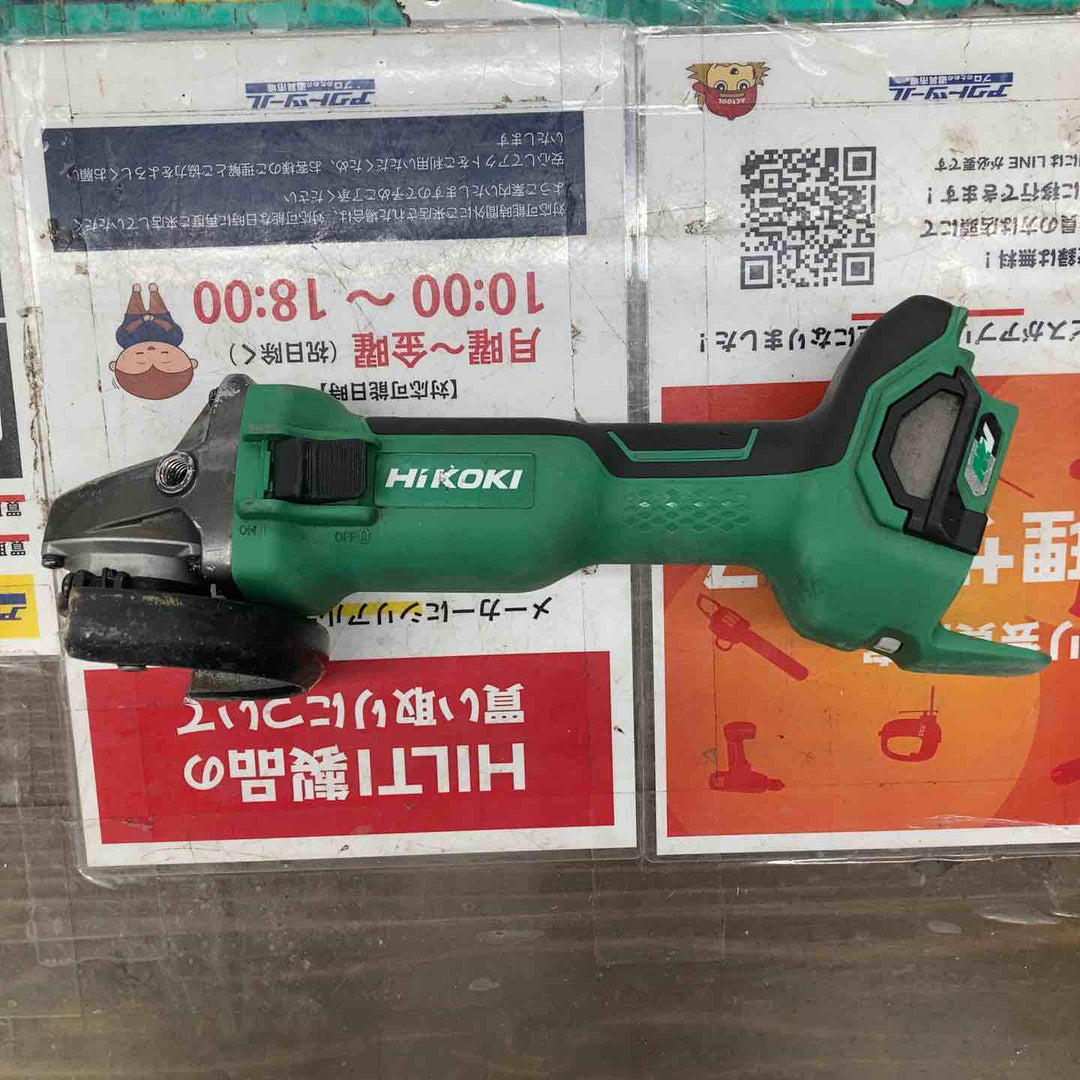 ★ハイコーキ(HIKOKI ※旧:日立工機) 100mmコードレスディスクグラインダ G3610DA(NN)　36V、100㎜対応【戸田店】